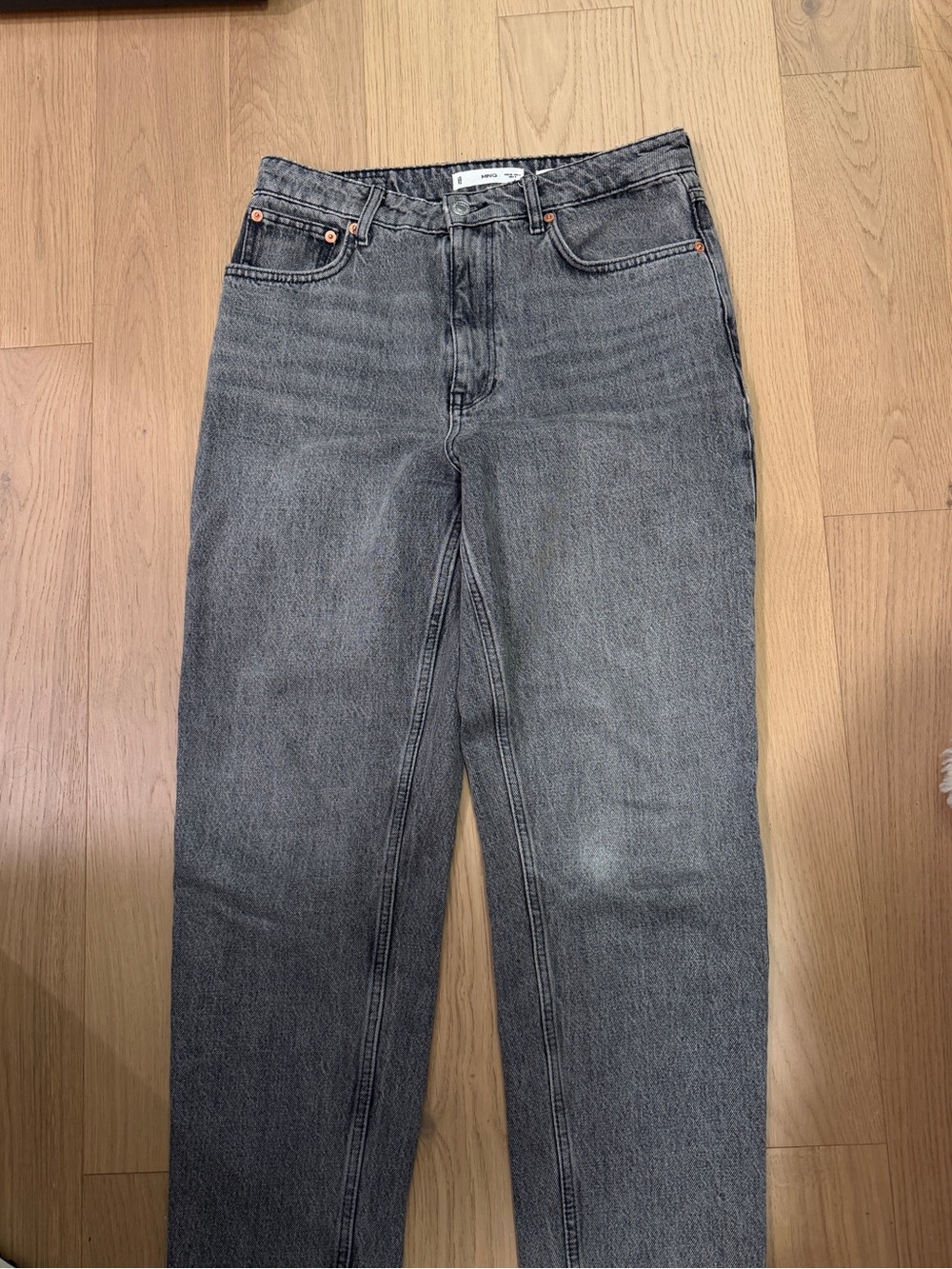 Mango gray jeans